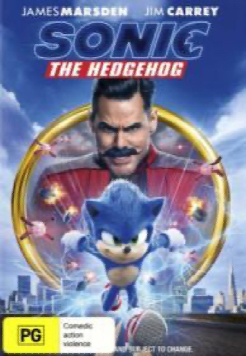 Sonic The Hedgehog DVD