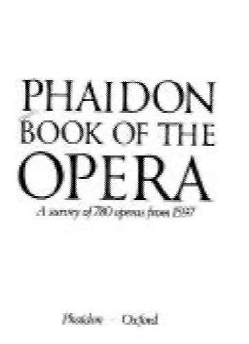 Phaidon book of the opera