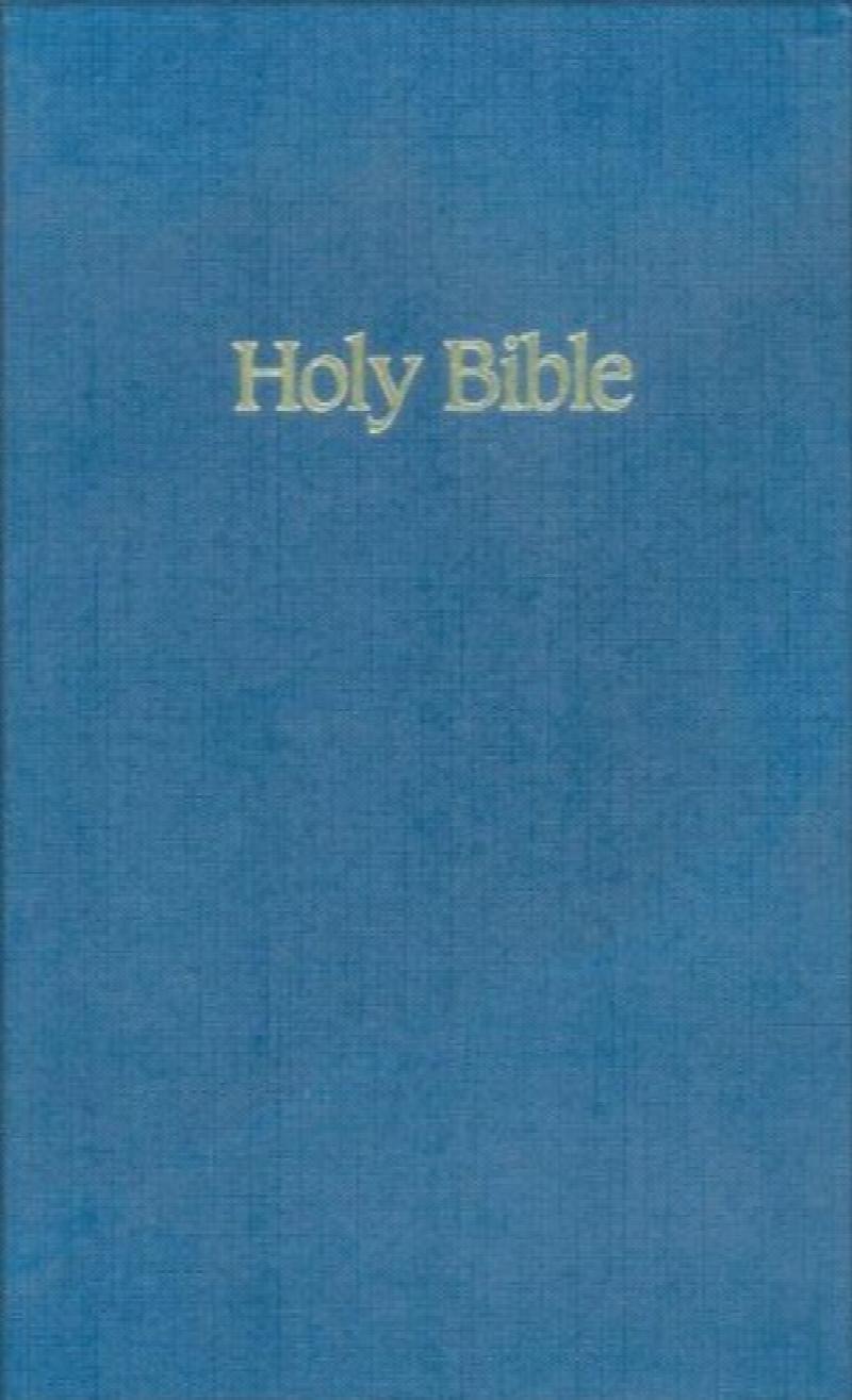 Holy Bible : NIV Ministry/Pew Bible (Blue )